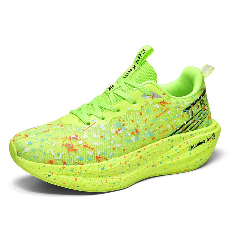 Mens Running Shoe Marathon Men Sport Breathable Lightweight Womens Comfortable Nonskid  Four Season Outdoor Running Shoes