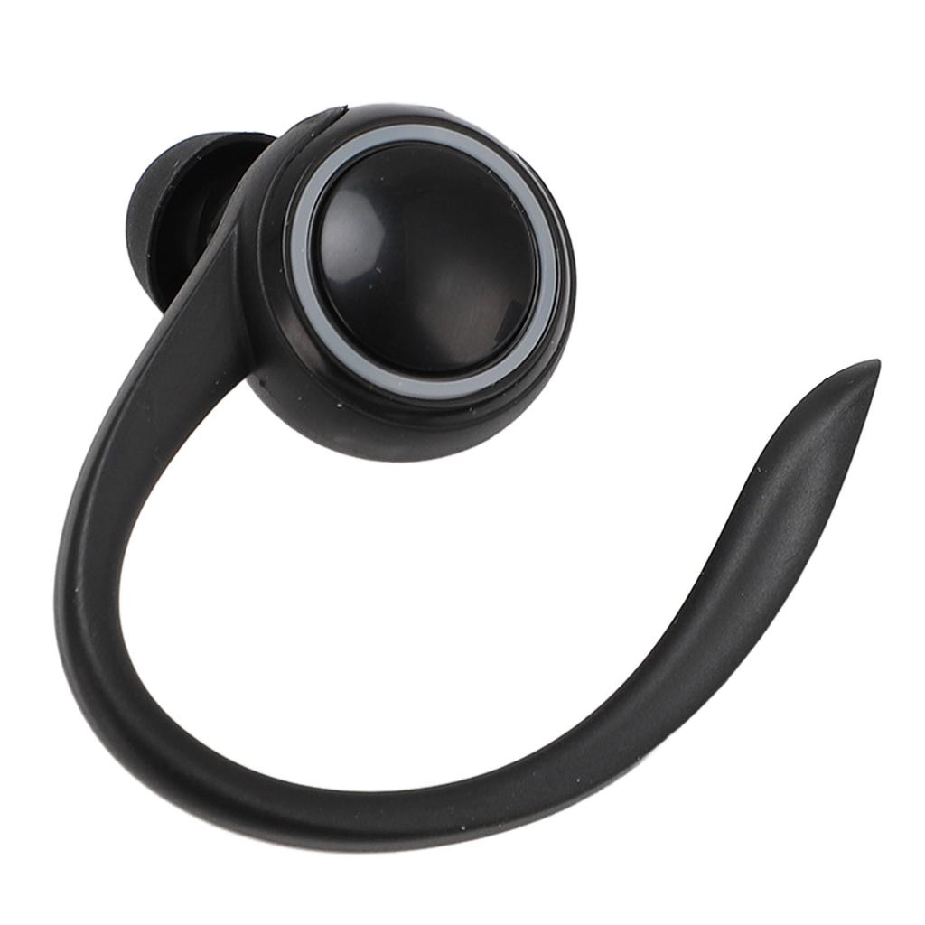 Écouteur sans fil avec micro à réduction active du bruit, écouteur à crochet d'oreille pour le sport, la conduite, les affaires