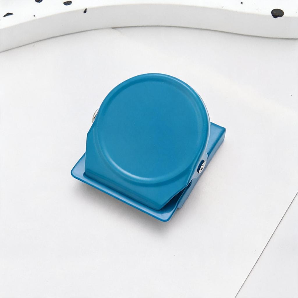 Round Magnetic Refrigerator Clip Office Colorful Mini Clips Document Photo Decoration Organizer Kitchen Multi-Functional Clips