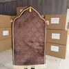 Premium Frilled Prayer Rug - Thick Flannel Cushion with Irregular Pattern