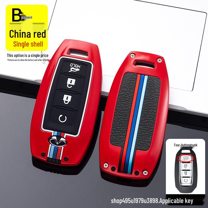 Infiniti QX50 and QX60 Premium Car Key Shell - Full Wrap Design for Men & Women