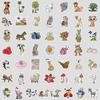 Sheets of Animal Series Graffiti Stickers From Storybooks, Suitable for Water Cups, Luggage, Waterproof Decorative Stickers, and Stationery Stickers
