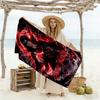 Naruto Character Customized Name Beach Towel Soft Durable Quick-Dry Ideal for Travel Outdoor Swim Pool Yoga Surf Camping Hiking Gym Gift Holiday