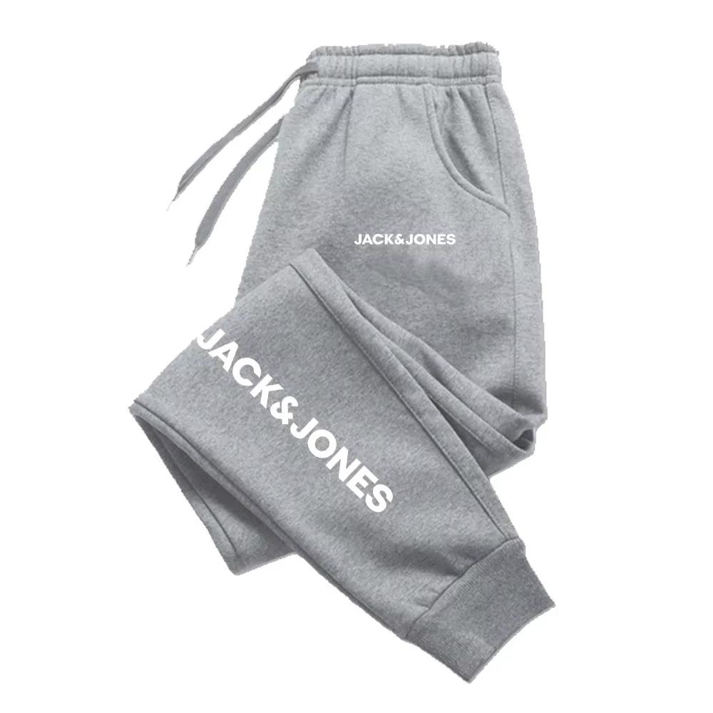 JACKJONESMen's jogging pants baggy pants neutral breathable baggy outdoor pants fashion design jogging pants new sweatpants WK28