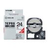 King Jim Tepra PRO Tape White 16m SS24KL [Genuine] Cartridge, Long, 24mm, Label/Black Text, Length, [Used]