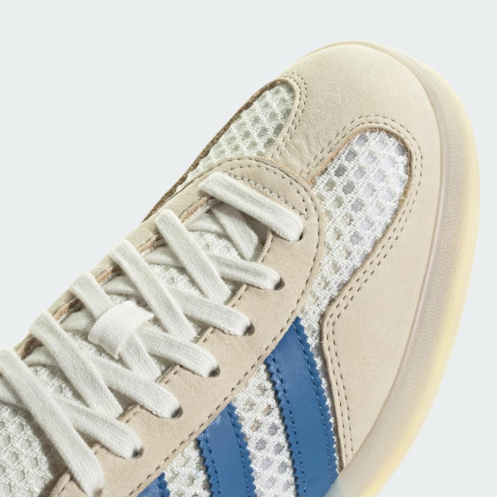 JH5419 Adidas Originals Gazelle Indoor Off White Focus Blue Warm Vanilla (Men's)