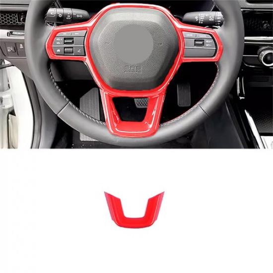 Steering Wheel Strip Panel Cover Trim For Honda Accord -2024 11th Bright Red