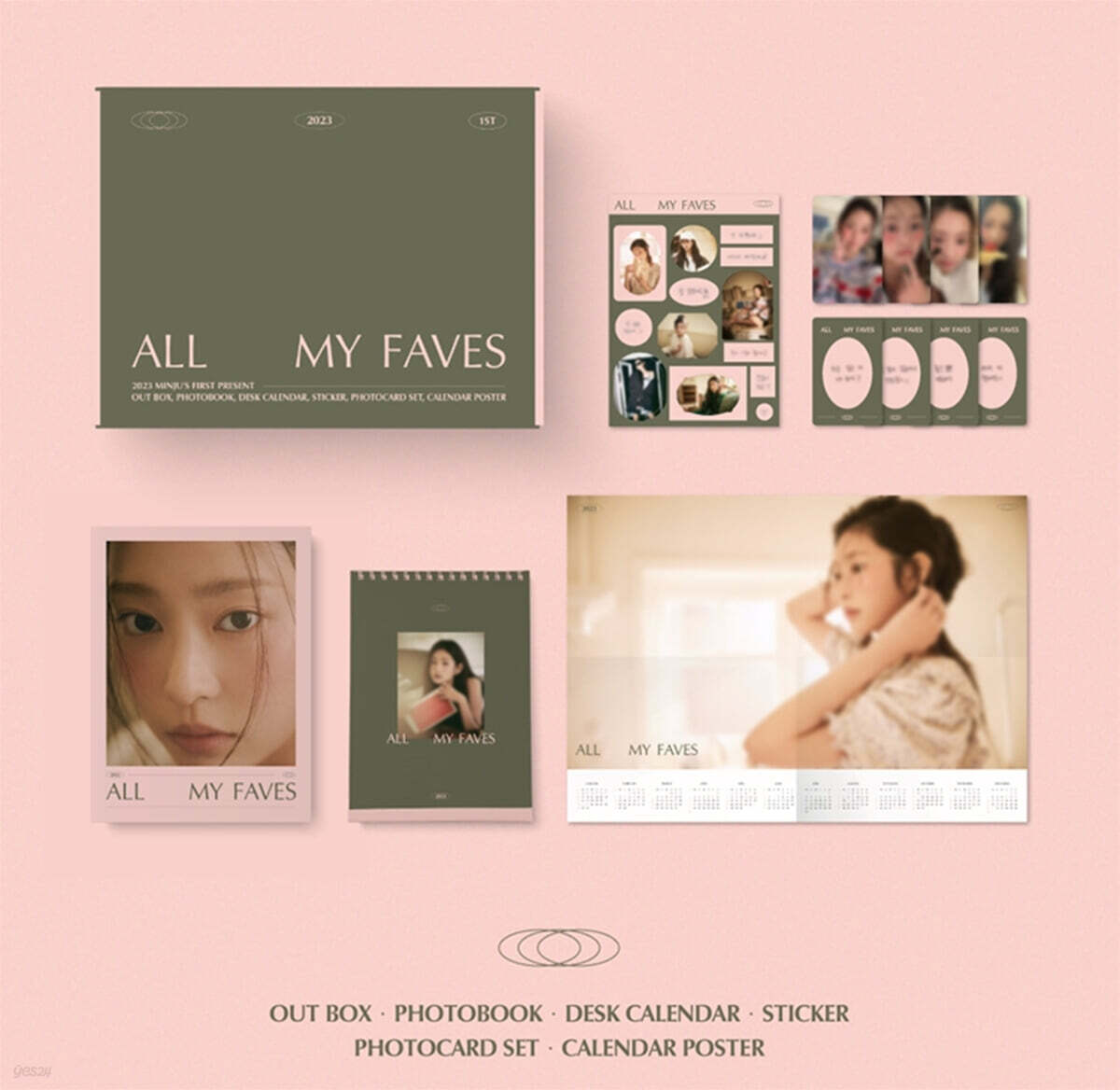 

Kim Min-ju Photobook 2023 MINJU S FIRST PRESENT [ALL MY FAVES]