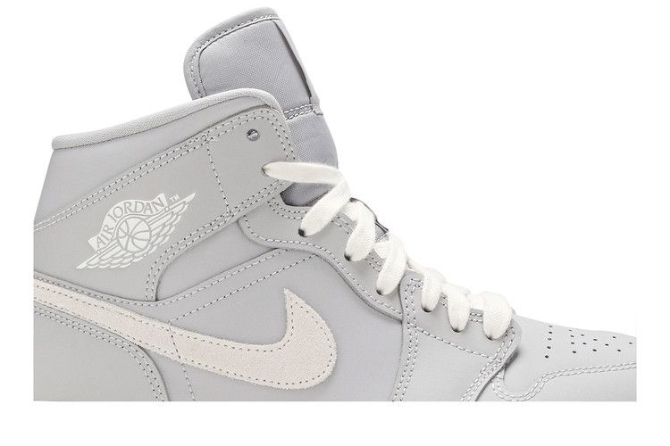 Jordan 1 Mid Atmosphere Grey Pale Ivory (Women's)