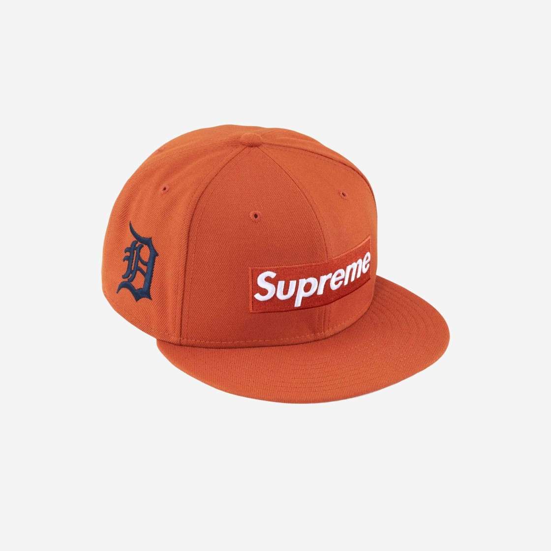 

Логотип Supreme x MLB Teams Box New Era Burnt Orange Detroit 24SS —