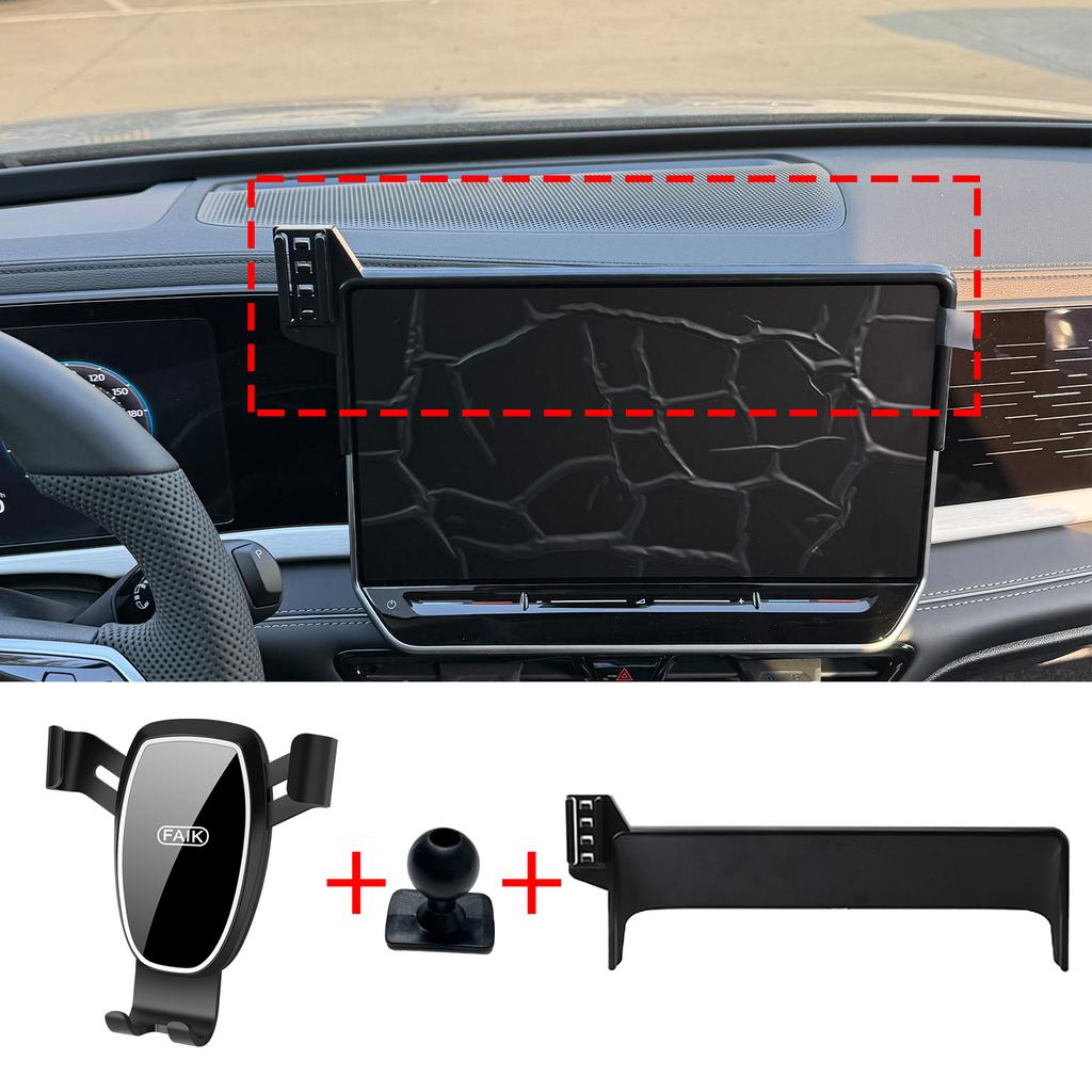 Mobile Phone Holder Fit for Cupra Terramar 2024 2025 2026 12.9" inch 5H Facelift Navigation Stand Auto GPS Bracket Accessories
