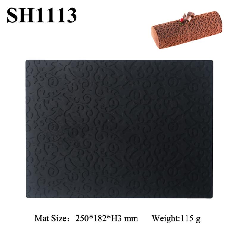 

Набір силіконових килимків для випічки Meibum Інструменти для прикраси торта Килимок з прожилками Форми для мастики Форми для мусового торта Десертний посуд для випічки Кондитерська форма