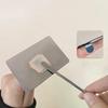 Stainless Steel Color Palette Cosmetic Coloring Tray Makeup Stick Ring Blending Palette Base Set