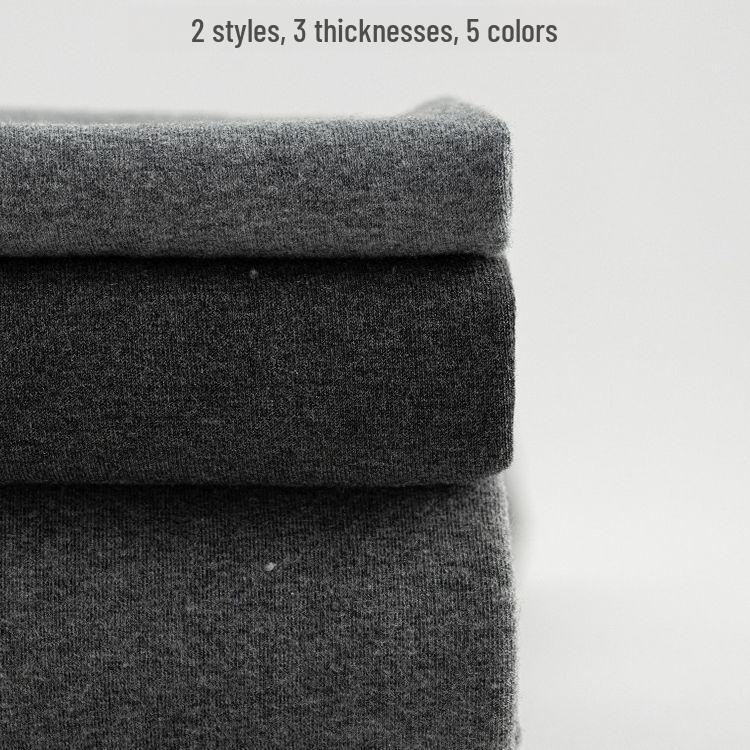 Large Black High-Waist Velvet Thickened Leggings - No-Crotch Slimming Pantyhose for Winter