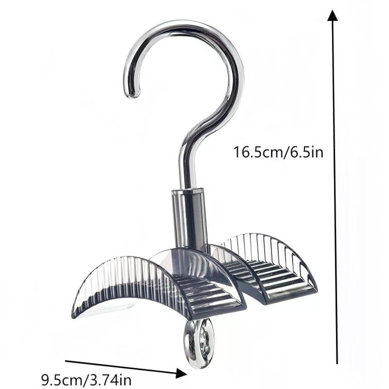 360° Rotating Bag Hook Multifunctional Bag Scarves Hanger Wardrobe Coat Rack No Drilling Required Home Storage Hangers