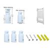75mm To 95mm Radiators Holder Heated Brackets For Towel Rail Radiators
