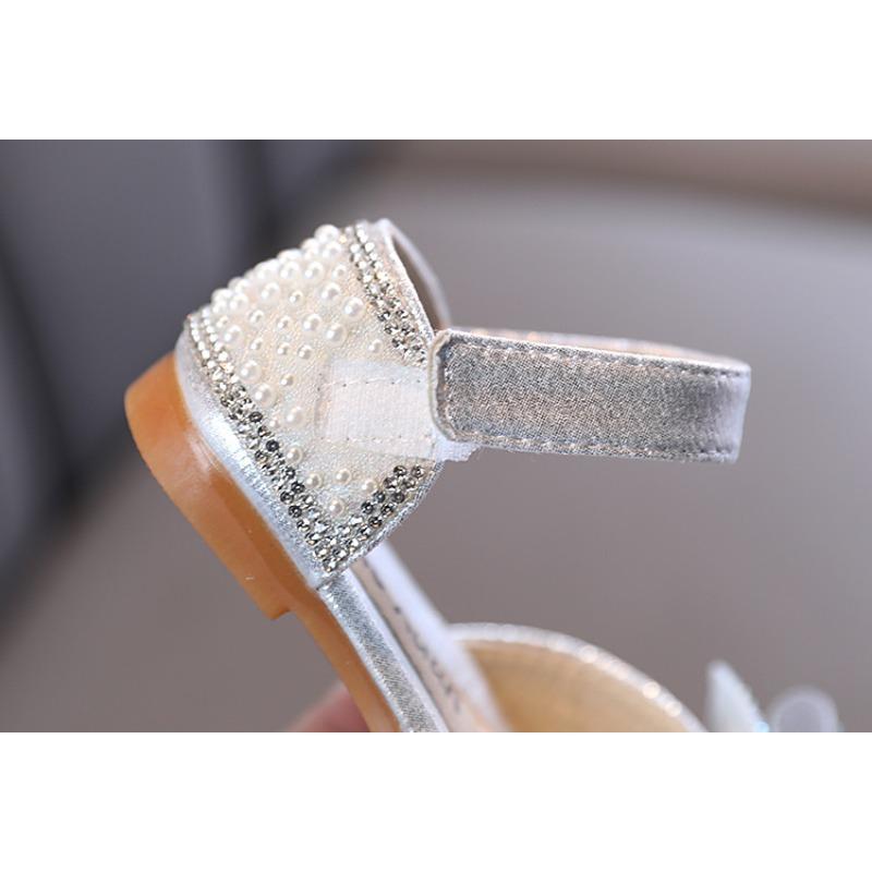 Summer new Korean-style girls' small/medium/large children's princess casual single shoes performance shoes little girl children's leather shoes