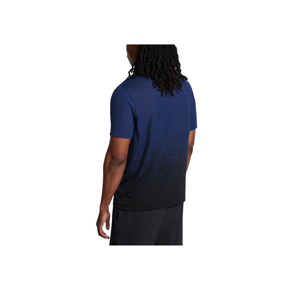 Under Armour Vanish Elite Seamless Fashion Gradient Sports Short Sleeve T-Shirt Men Tops Tech-Blue 1385805-432