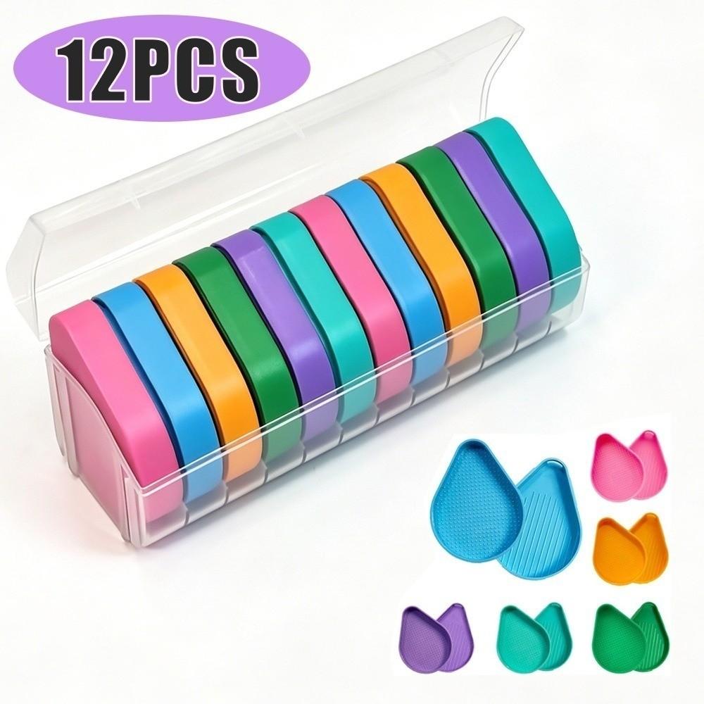 12pcs/Set Multi-grid Diamond Sorting Tray Diamond Painting Tools Drill Storage Box  Art Lovers