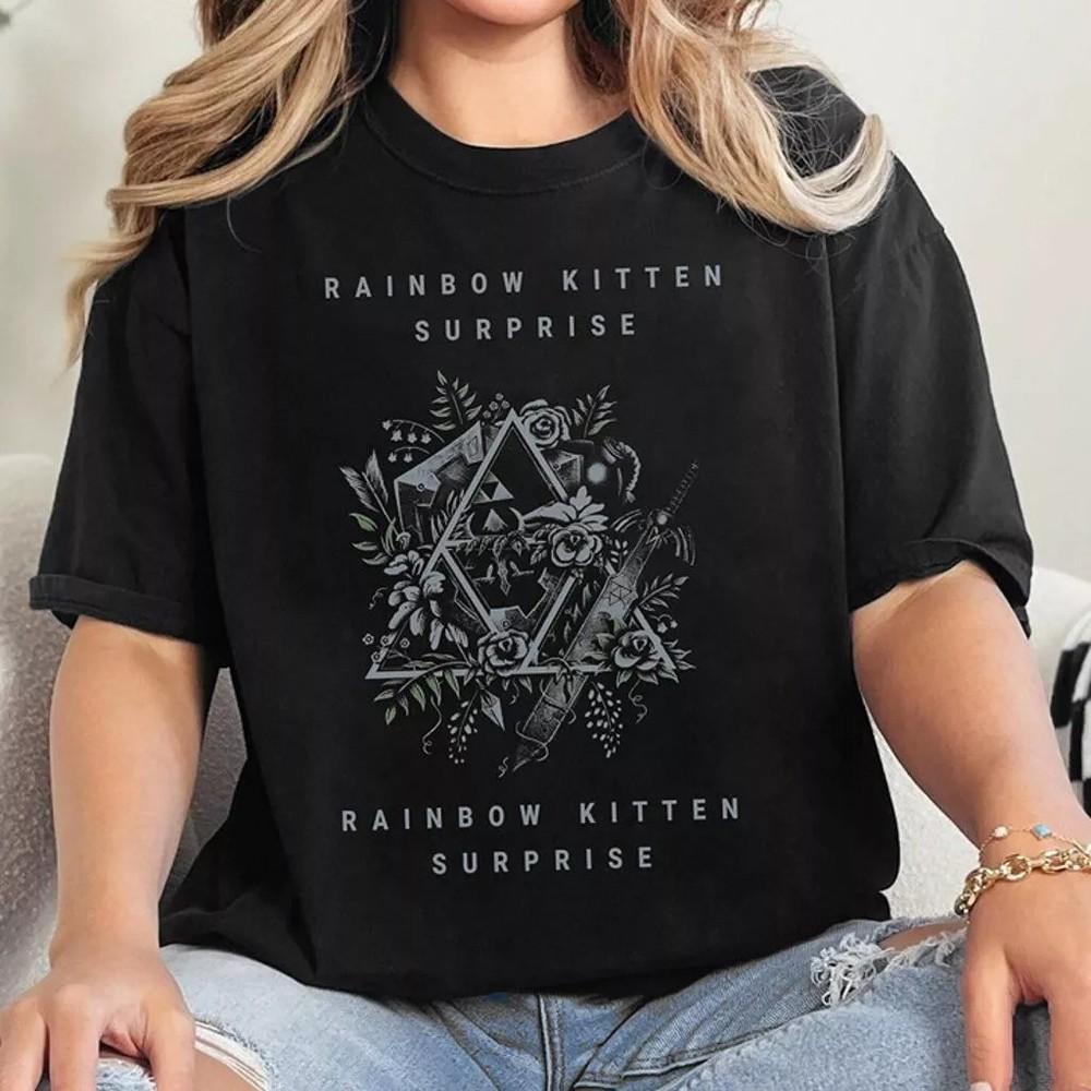 

New Rainbow Kitten Surprise Gift For Fans Unisex S-5XL Shirt NW02_763 Unisex T-Shirt XL