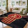 Kenworth Design Crystal Velvet Rug Soft Decorative Mat for Bedroom Entrance