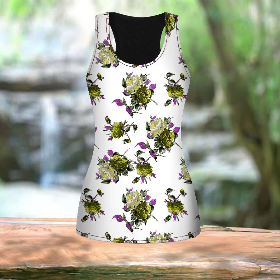 

Женские летние спортивные рубашки с 3D принтом синего пиона для занятий йогой и тренажерным залом, жилеты больших размеров 6XL жёлтый