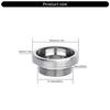20 Pieces Tap Adapter Set Multipurpose Water Tap Connectors Thread Adapter for Kitchen Faucets and Garden Hose Use