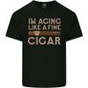 Fine Cigar Funny 40th 50th 60th 70th Birthday Unisexs Light Cotton TShirt