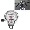 Motorcycle Meter Speedometer Odometer Gauge Turn Signal Headlight Indicator Vintage Steel 12V