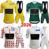 Frankreich Tour Team Radtrikot Set Sommer Herren Fahrradkleidung Rennrad Trikots Anzug Radhose mit Trägern MTB Kleidung Trikot