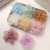 Elegant Fabric Flower Organza Flower Organza Material Flower Shape Diy Accessories Multicolor Jewelry Accessories Wedding