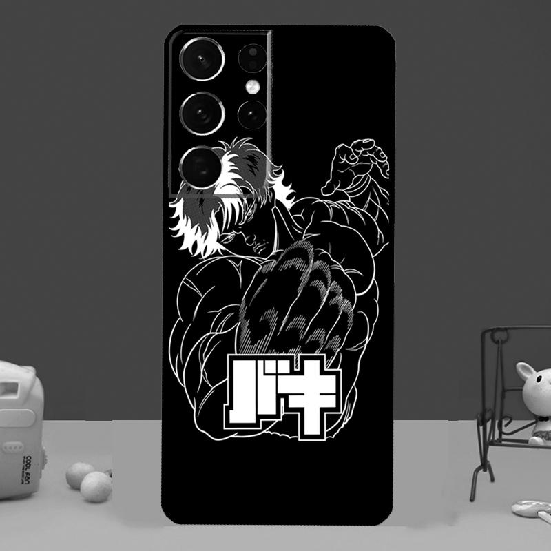 Baki the Grappler Manga Anime Phone Case For Samsung Galaxy S22 Ultra S8 S9 S10 Plus Note 20 Ultra S20 FE S21 Ultra