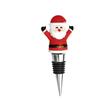 PVC Christmas Wine Stoppers - Green Christmas Tree, Snowman, Candy Cane, Reindeer, Santa Claus, Wreath for Glass Bottles