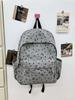 Schoolbag Corduroy Cute Backpack Girl Girl Heart Printing Large Capacity Lightweight Simple Backpack Campus Style Student School Bag