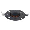 25.5mm Voice Coil Black Horn Tweeter Silk Diaphragm Film Treble Round Frame