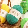 Matte Chenille Cute Shell Yarn Ball - Hand-Knitted DIY Doll Fine Ice Yarn, Non-Shedding for Crochet