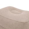 PVC Flocking Foot Rest Pillow Two Layer Reducing Fatigue Pillow Inflatable Foot Pillow  Office Use