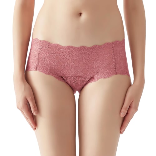 Tuche TC6871P Lace Sanitary Shorts for Regular Use, Compatible with Winged Pads