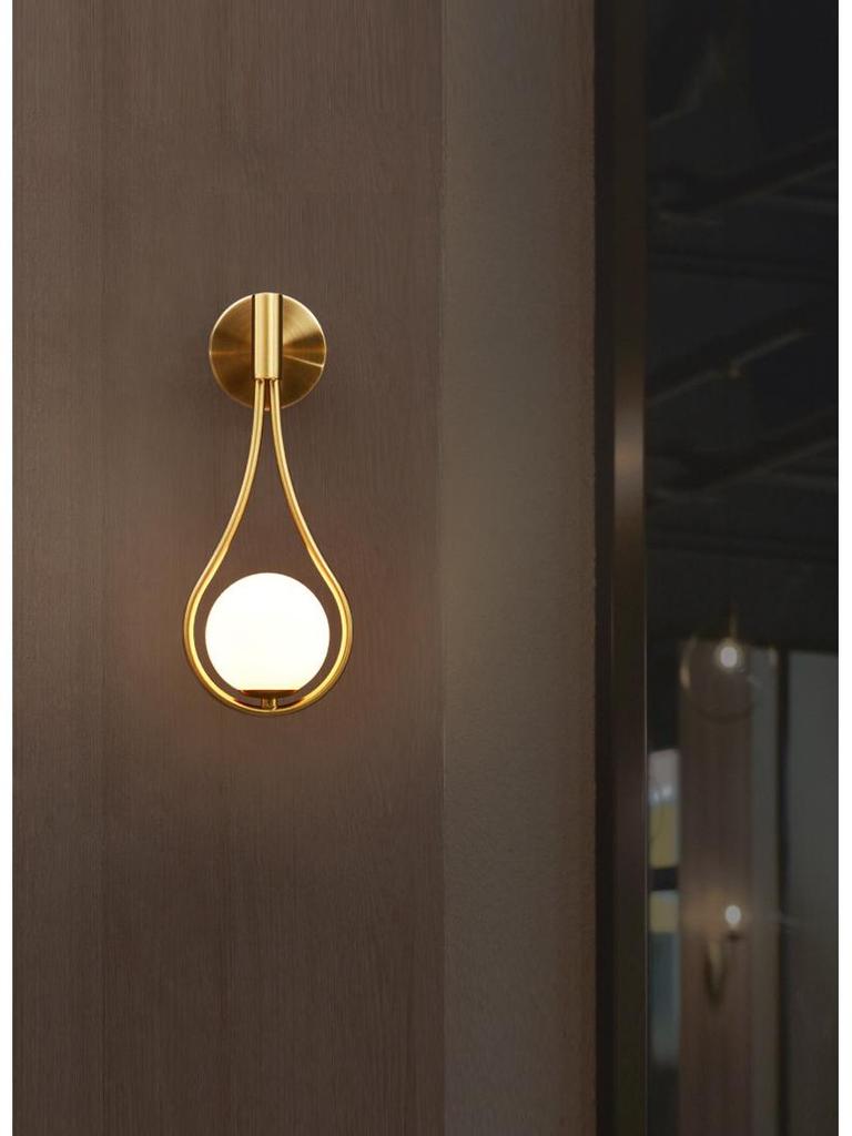 Nordische Gold Wandleuchte: Moderne Eleganz für Wohnzimmer, Schlafzimmer oder Treppenhaus
