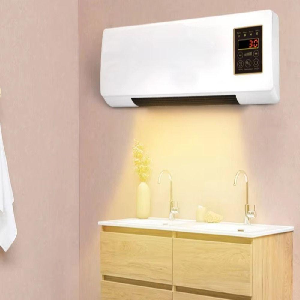 Dual Use Cooling Heating Machine Remote Control Portable Air Conditioner  Living Room