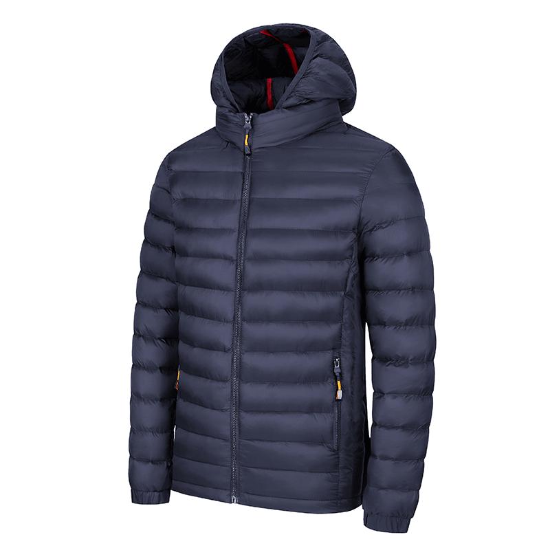 

2025 новая осенне-зимняя одежда из пухового хлопка, бархатная мужская куртка с капюшоном и воротником-стойкой XXXXL