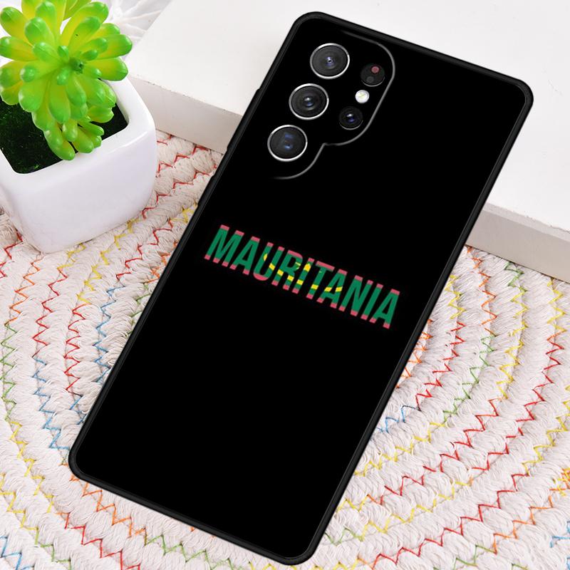Mauritania Flag Silicone Phone Case For Samsung Galaxy note 10 pro S26 S25 S24 S23 S22 S21 Plus S25Ultra Capa Cover
