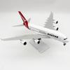 Souvenir Plane Toy 1/240 Scale A380 380 Australia Airlines Aviation Resin Plastic 30CM Airplane Model Display Gift