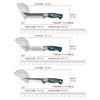 With Cover Kitchen Knives Cook Meat Cleaver Vegetables Slice Fruit Chef Knife Wood Handle Hand Forge Blade Butcher Boning Knife