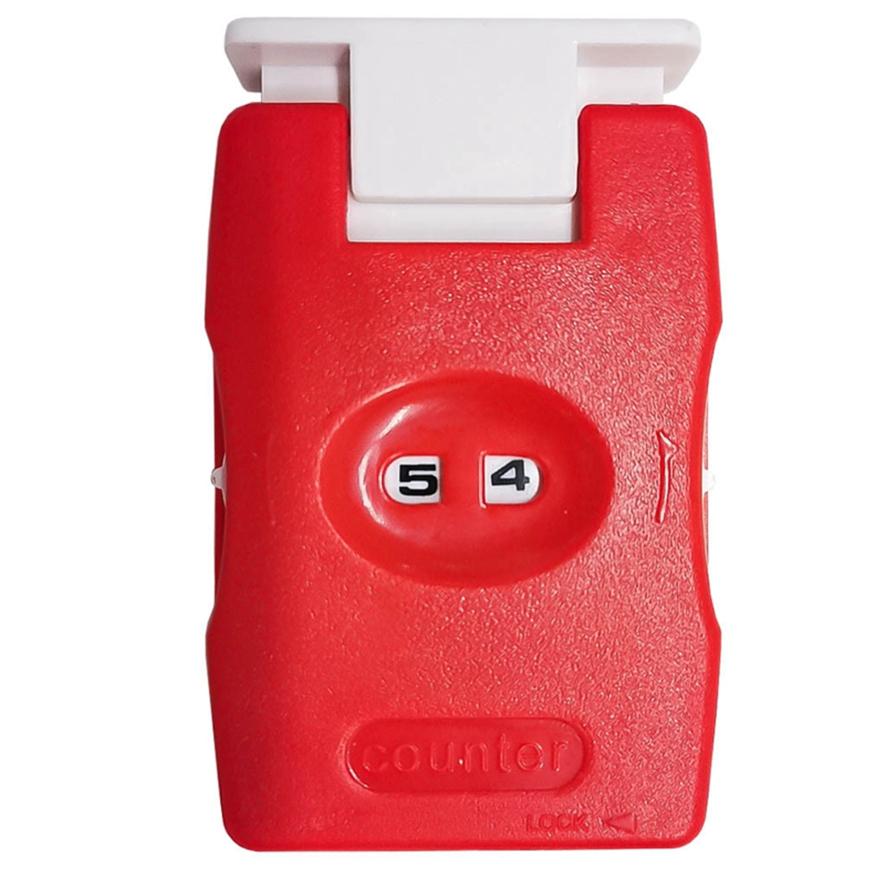 

Инструменты для вязания, Высококачественный счетчик пуговиц, Свитер, Счетчик вязания, Ручной счетчик None красный