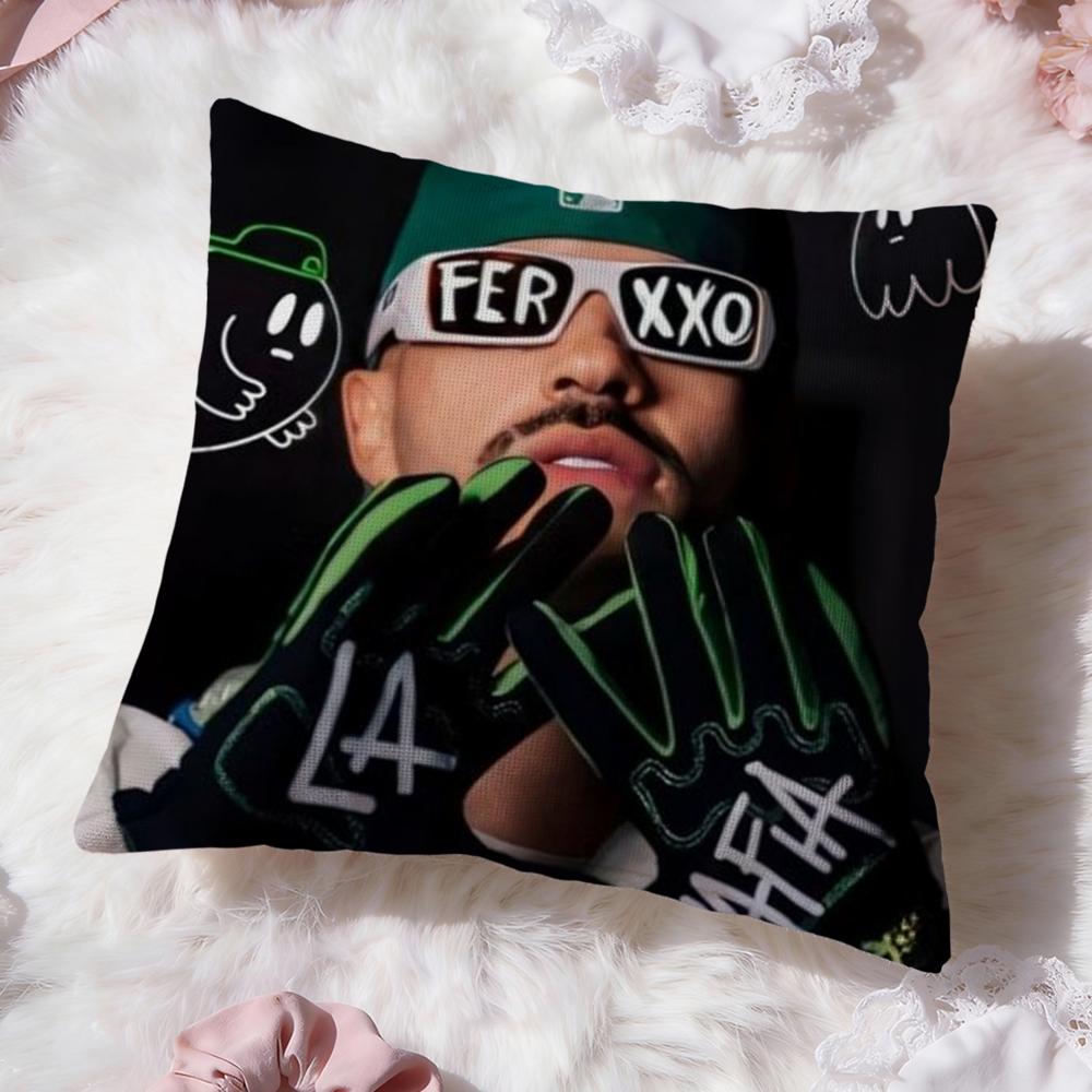 Singer F-FeidS Luna Cushion Cover Premium Comfort Reversible Pillow Cove -Two In One Design for Any Room & Car Interior