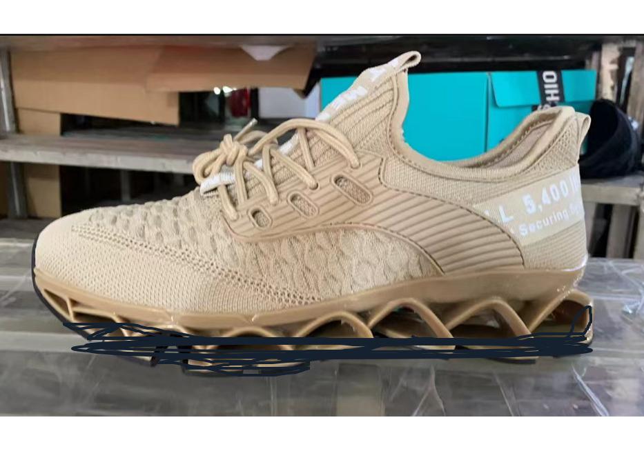 Men's Shoes Breathable Fly-woven Running Casual Shoes Sports Shoes Versatile Trendy Shoes Men's Mesh Shoes
