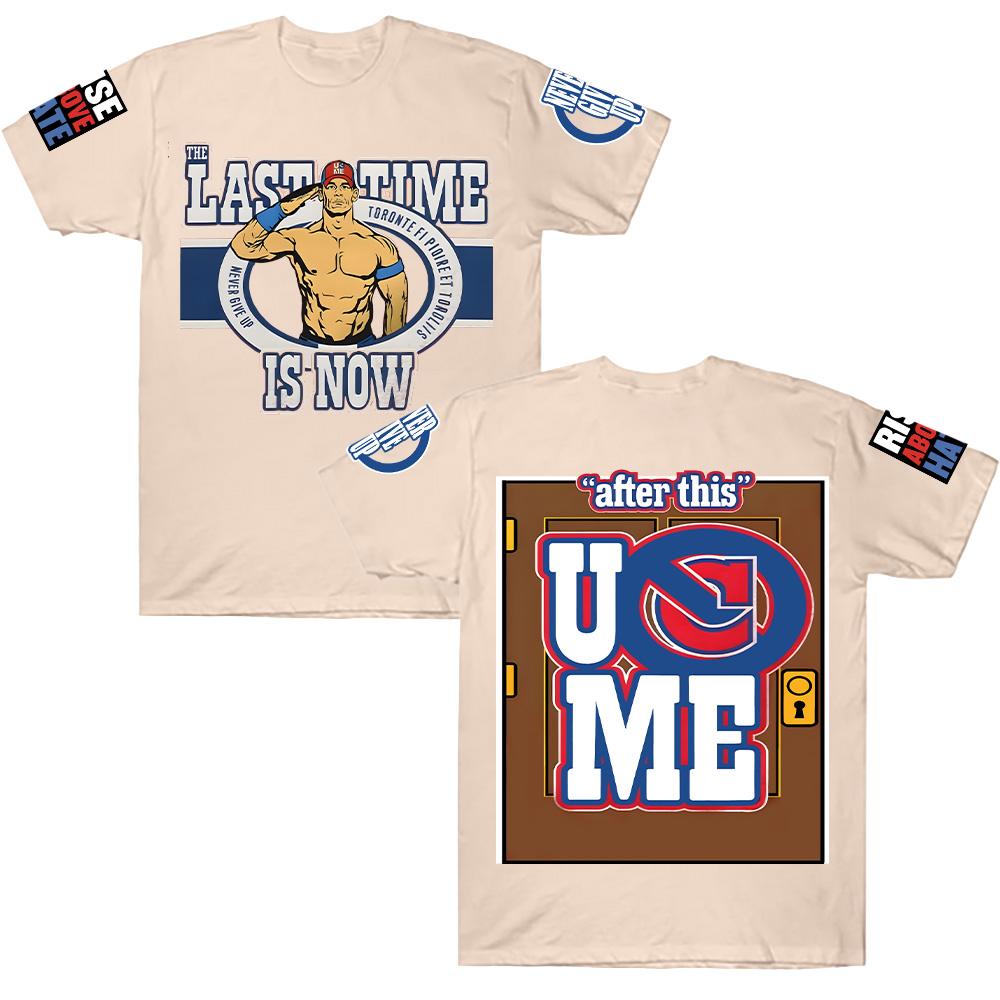 John Cena Abschied Montreal T-Shirt, modisches Baumwoll-Print-T-Shirt, Gewinner-T-Shirt für den Sommer, neue atmungsaktive T-Shirts.