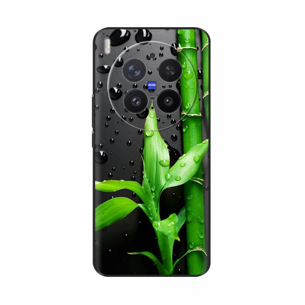 For VIVO X300 Pro Case Popular Flowers Cartoon Soft Silicone Phone Back Cover For Vivo X300 X 300 ShockProof Shell Bags Funda