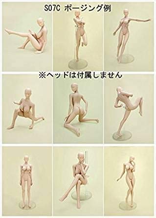 [TOYBARJAPAN] Figurine articulée à l'échelle 1/6 TBLeague S07C Corps féminin sans couture ultra-flexible avec peau pâle, taille de poitrine L, peau blanc perle